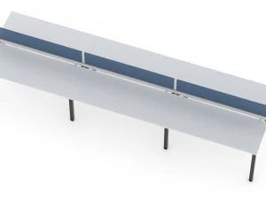 herman miller sense desk 3 3D Model