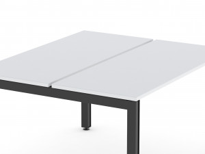 herman miller sense desk 2 Modelo 3D