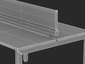 herman miller sense desk 1 3D-Modell
