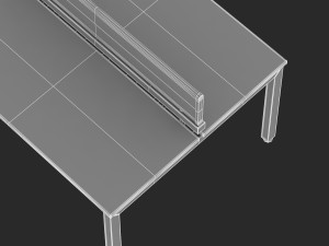 herman miller sense desk 1 3D-Modell