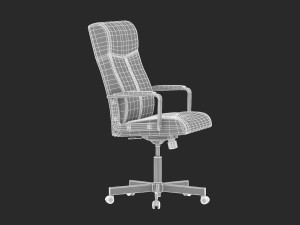 ikea millberget chair Modelo 3D