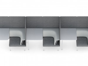 herman miller workstation public 9 3D 模型
