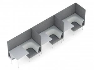 Esta&ccedil;&atilde;o de trabalho Herman Miller p&uacute;blica 9 Modelo 3D
