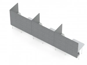 Esta&ccedil;&atilde;o de trabalho Herman Miller p&uacute;blica 9 Modelo 3D