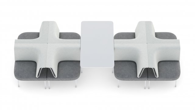 herman miller workstation public 8 3D-Modell .c4d .max .obj .3ds .fbx .stl .blend 