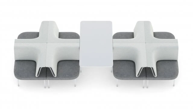 herman miller workstation public 8 3D Model .c4d .max .obj .3ds .fbx .stl .blend