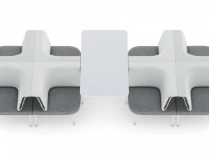 Herman Miller postazione di lavoro pubblica 8 Modello 3D