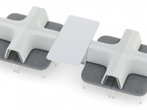 herman miller workstation public 8 3D-Modell