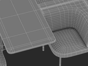 herman miller workstation public 8 3D Model