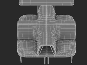 herman miller workstation public 8 3D Model