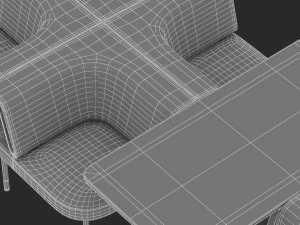 herman miller workstation public 8 3D Model