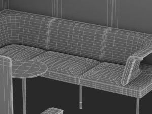 herman miller workstation public 7 model Model 3D