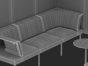 herman miller workstation public 7 model Model 3D