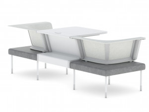 herman miller workstation public 6 3D Model