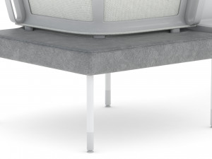 herman miller workstation public 6 3D Model