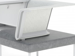 herman miller workstation public 6 3D Model