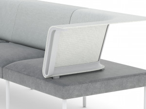 herman miller workstation public 4 3D Модель