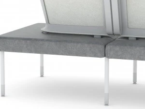 herman miller workstation public 4 3D Model