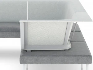 herman miller workstation public 4 3D Model