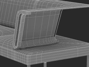 herman miller workstation public 4 3D Model