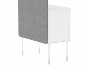 herman miller workstation public 5 Modelo 3D