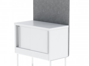 herman miller workstation public 5 Modelo 3D