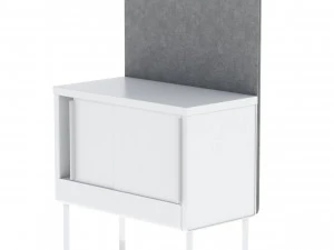 herman miller workstation public 5 3D Model