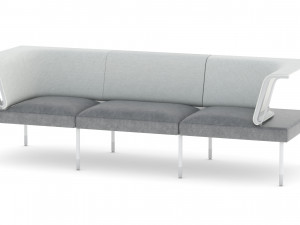 herman miller workstation public 3 3D Model