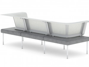 herman miller workstation public 3 Modello 3D