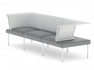 herman miller workstation public 3 Modello 3D