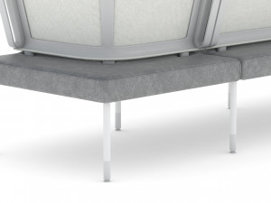 herman miller workstation public 3 Modello 3D