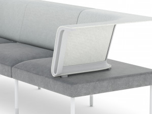 herman miller workstation public 3 Modello 3D