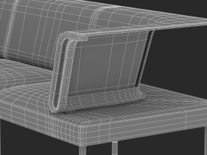 herman miller workstation public 3 Modello 3D