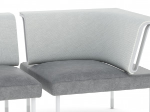 herman miller workstation public 2 3Dモデル