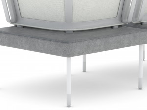 herman miller workstation public 2 3Dモデル