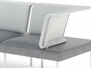 herman miller workstation public 2 3Dモデル