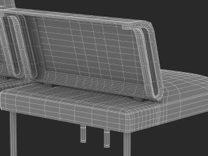 herman miller workstation public 2 3D Model
