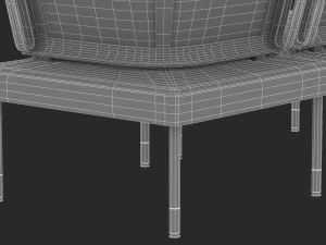herman miller workstation public 2 3D Model
