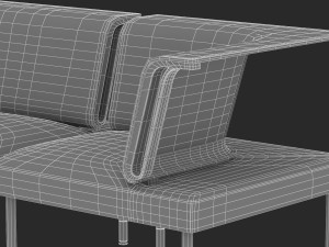 herman miller workstation public 2 3Dモデル