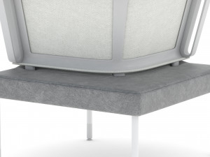 herman miller workstation public 1 Modelo 3D