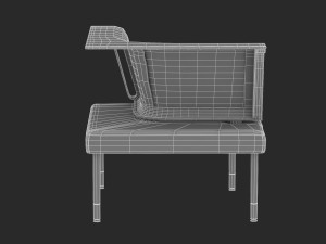 herman miller workstation public 1 Modelo 3D