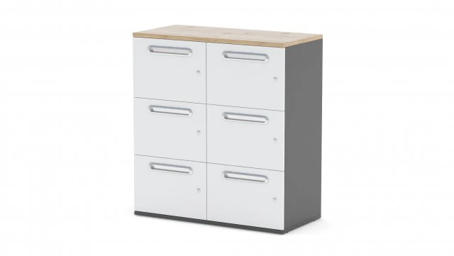 herman miller paragraph storage cabinet 14 3D Model .c4d .max .obj .3ds .fbx .stl .blend 