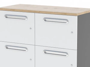 herman miller paragraph storage cabinet 14 3D Model