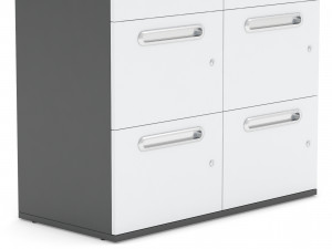 herman miller paragraph storage cabinet 14 3D मॉडल