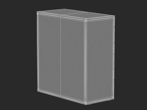 herman miller paragraph storage cabinet 14 3D मॉडल
