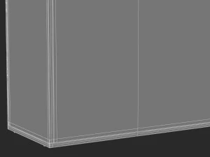 herman miller paragraph storage cabinet 14 3D Model