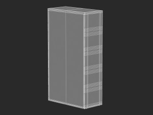 herman miller paragraph storage cabinet 13 3D-Modell