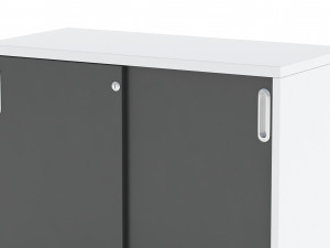 herman miller paragraph storage cabinet 12 3D Model