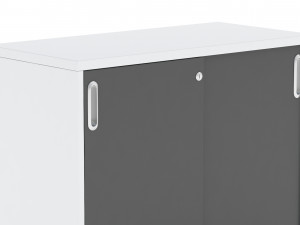 herman miller paragraph storage cabinet 12 3D Model