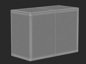herman miller paragraph storage cabinet 12 3D Model